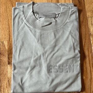 Essentials Gray Short Sleeve Tee